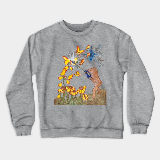 Manifesting Crewneck Sweatshirt by AllegoricalArt